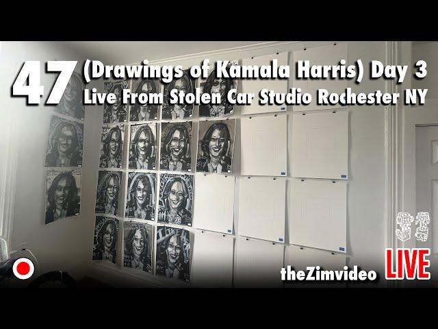 47 Drawings Kamala Harris Day 3