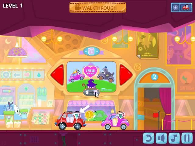 Wheely 6 Fairytale Dream Tale WALKTHROUGH Level 1