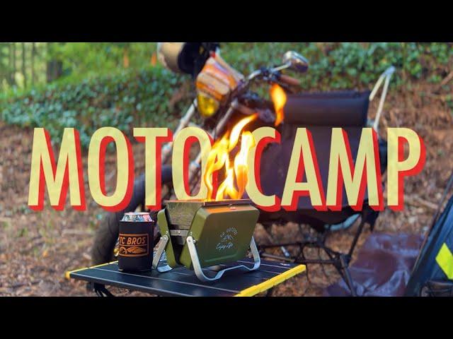 Solo Motorcycle Camping on my Harley | Nature Sounds