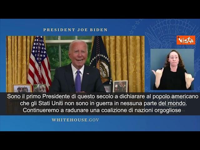 Biden: "Mi ritiro per difendere la democrazia" - Il discorso integrale SOTTOTITOLATO