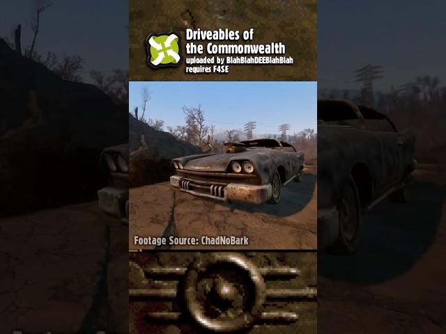Drive Lore-Friendly Cars in #Fallout 4