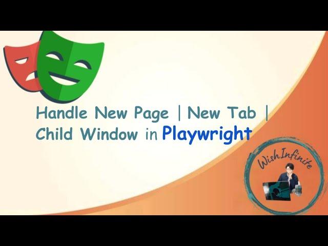 Playwright Tutorial | Handle New Page | New Tab | Child Window