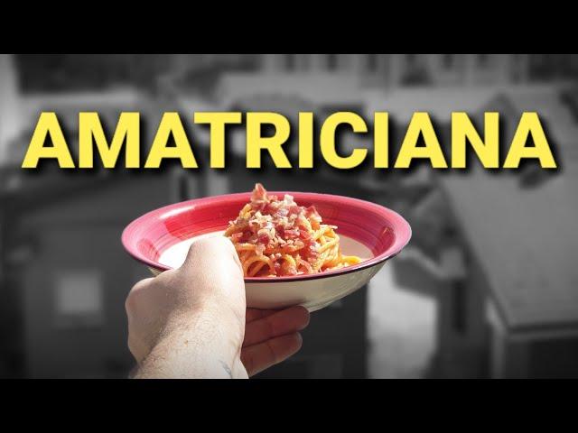 Amatriciana - Ricetta: con il BICARBONATO *A MODO MIO*