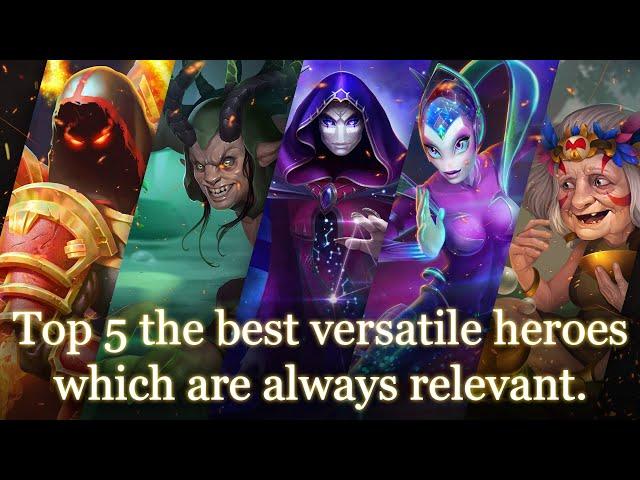 Top 5 Most Versatile Heroes That Have Been Relevant Since 2018 to Present Balance | Hero Wars Mobile