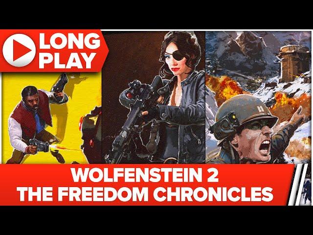 Wolfenstein 2: The Freedom Chronicles 100% Cinematic Longplay (All Collectibles, Death Incarnate)