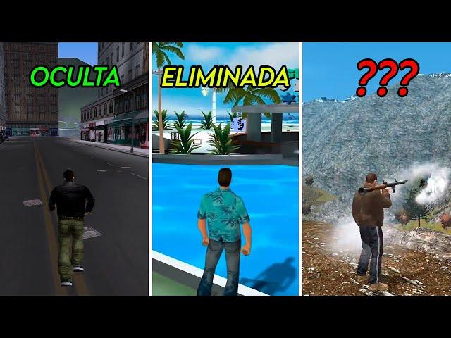 ¿Cuales son las CIUDADES ELIMINADAS de los GTA?