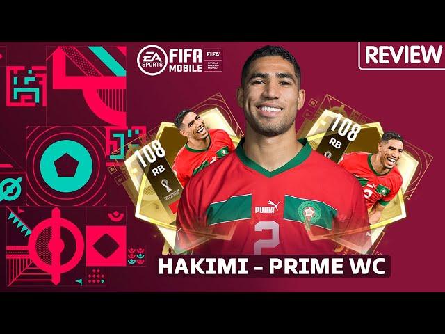 Achraf Hakimi Prime Player FIFA Wolrd Cup 22 Best F2P RB IN FIFA MOBILE 22