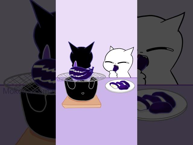 Unexpected Taste MUKBANG & COOKING ANIMATION of Mokomokoma #shorts