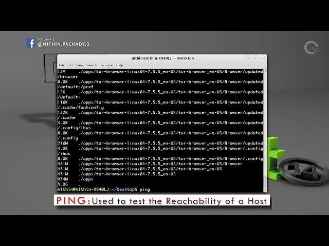 linux tutorial (Begginers 2) | command line text editors | ping