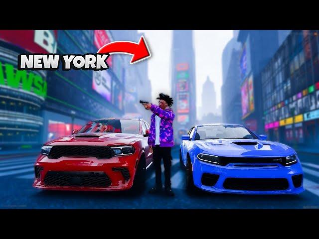 I Went on VACATION to NEW YORK in GTA 5 RP