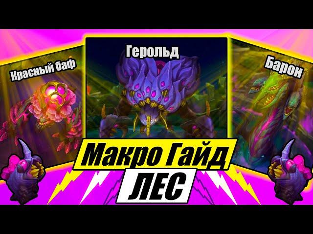 Макро Гайд Лес - Как Побеждать игры по Макро | Лига легенд | League of legends