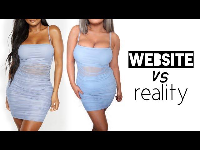 WEBSITE vs REALITY | PLT TRY ON HAUL