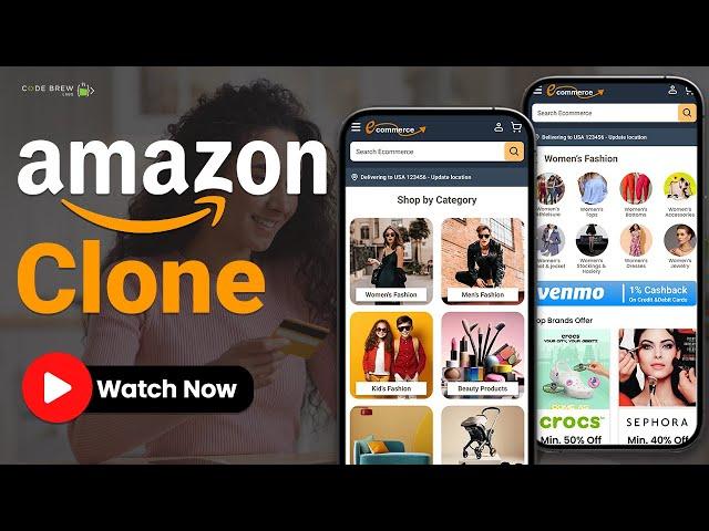 How to Create App like Amazon? | How to Build a Multivendor eCommerce App like Amazon? ️