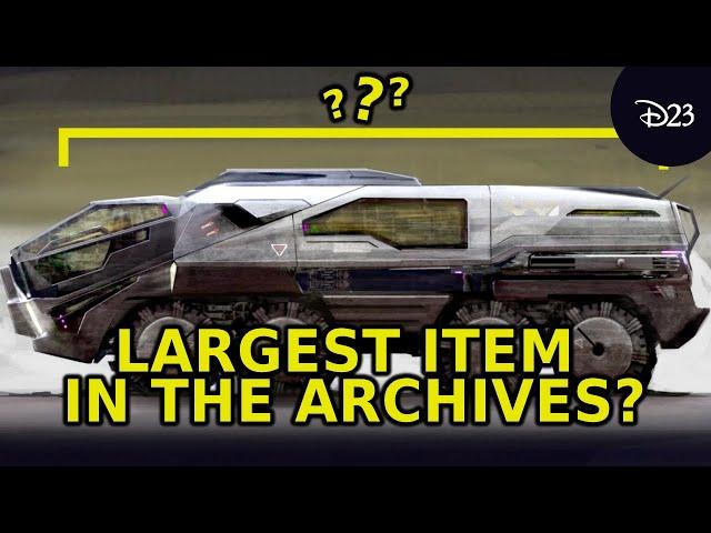 “What is the largest item in the Walt Disney Archives?” | Ask the Archives Episode 4