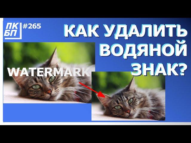 Как Удалить Водяной Знак из Видео или Изображения? 100% решение