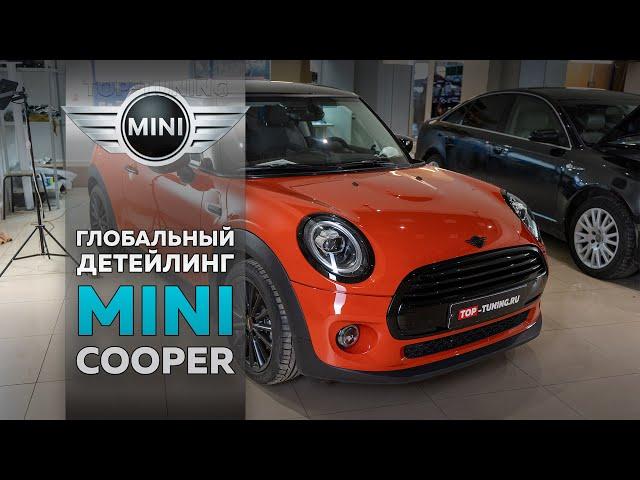 Дооснащение Piano Black и детейлинг Mini Cooper F56