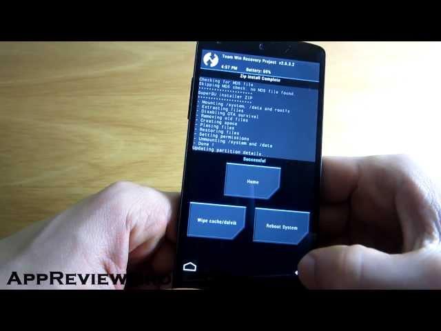 How to Install AOKP Pure UNOFFICIAL ROM on Nexus 5 [Android 4.4 KitKat]