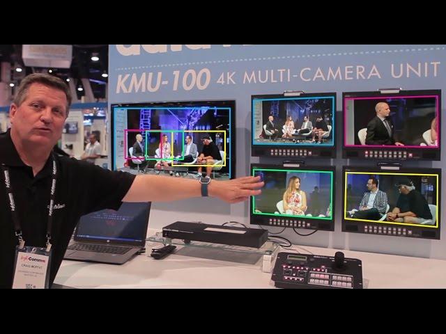 Infocomm 2016 Product Demo: Datavideo KMU-100 4K Multi-Camera Processor