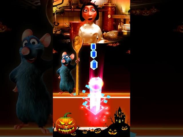 Ratatouille X Coffin dance Part 338 | Tiles Hop #ratatouille #tileshop #halloween2023