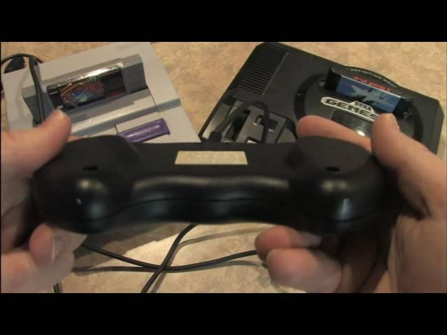 Classic Game Room HD - NAKITEK SUPER NINTENDO SEGA GENESIS controller review