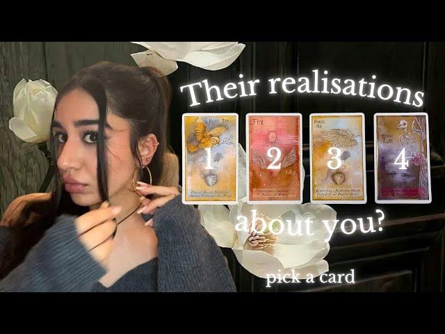 Pick a card⋆⋆What are your person’s realisations about you?  (timeless love tarot reading)