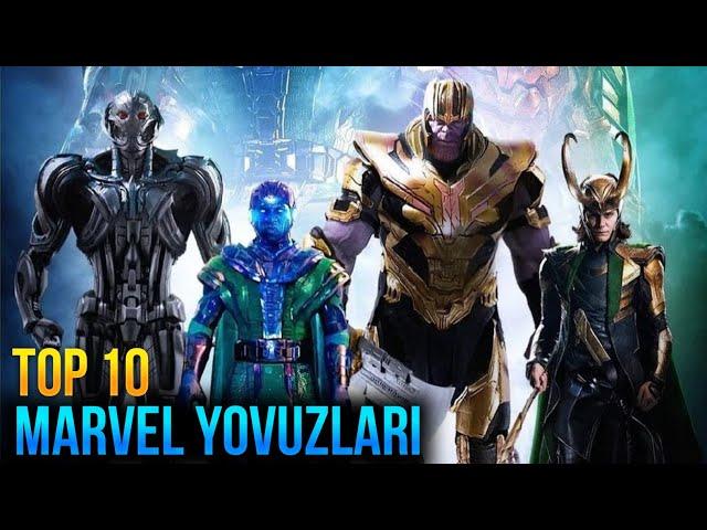 TOP 10 MARVEL YOVUZLARI | @FarZidGuy @Kinobatll @NOVAUZ