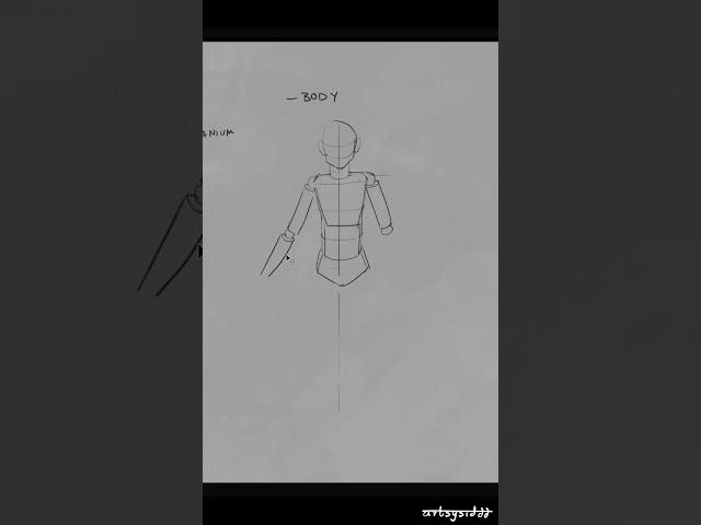 Body Structure part1.. how to draw god-tier figures #howto #howtodraw  #tutorial