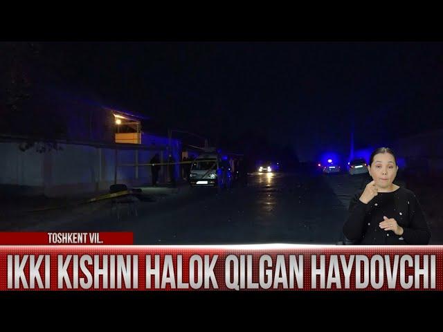 Ikki kishini halok qilgan haydovchi