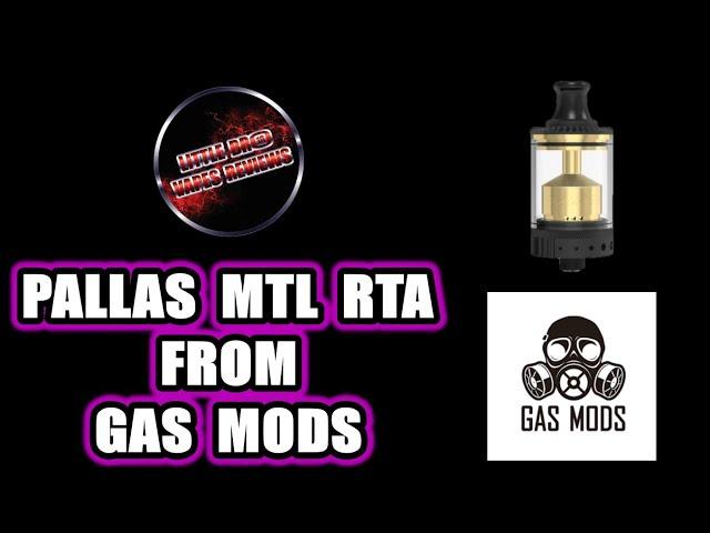 PALLAS MTL RTA FROM GAS MODS PLUS BUILD