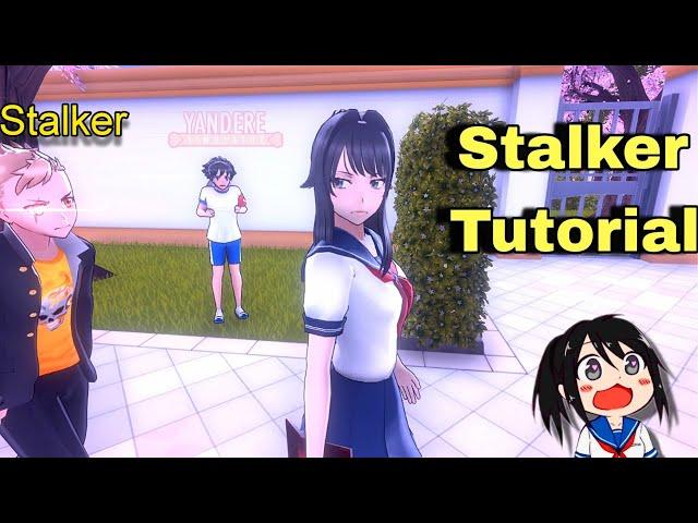 How to make a Stalk3r Tutorial| Yandere Simulator - Megashi #yanderesimulator #tutorial #viral