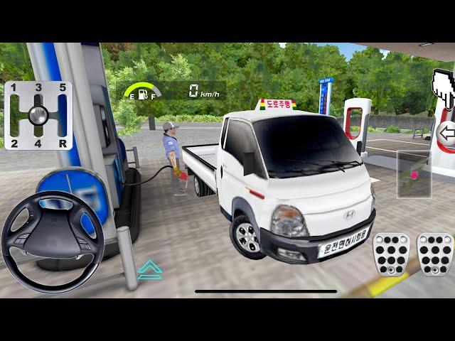 New White Hyundai Pickup For Parking - 3d Driving Class android game || Car Game #gameplay #cargame