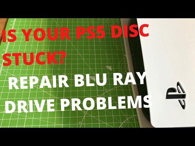 PS5 Disc Stuck In Drive & Wont Eject - How To Fix Blu Ray Drive Problems