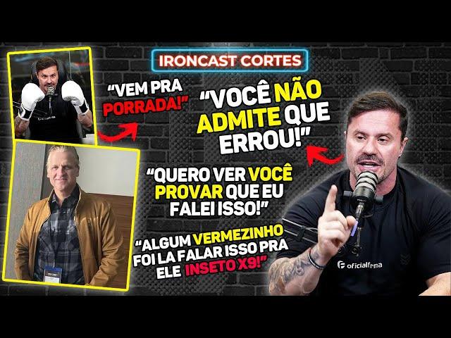 CHAMOU PRA PORRADA! CARIANI COMEÇA A LIVE COM LUVA DE BOXE E DETONA CRITICAS DE CHRIS ACETO–IRONCAST