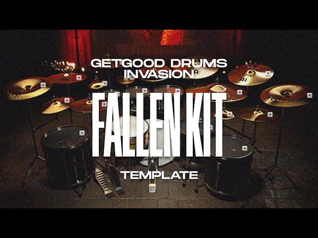 GetGood Drums Invasion 'Fallen Kit' Mix-Template