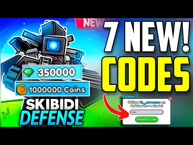 *NEW* ALL WORKING ️ SKIBIDI TOWER DEFENSE ROBLOX CODES 2024 -SKIBIDI TOWER DEFENSE CODES IN  2024