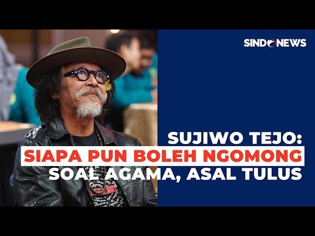 Singgung Ahmad Dahlan hingga Tukang Becak, Sujiwo Tejo: Tak Perlu Sertifikat untuk Bicara Agama