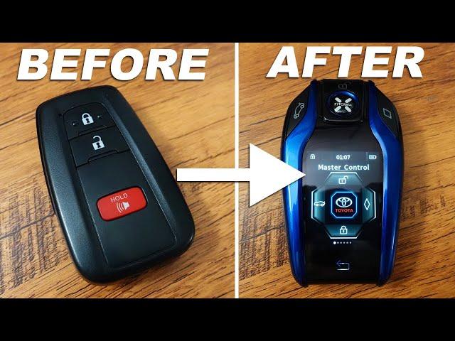 Upgrade your Car Key to a SMART KEY LCD Fob!