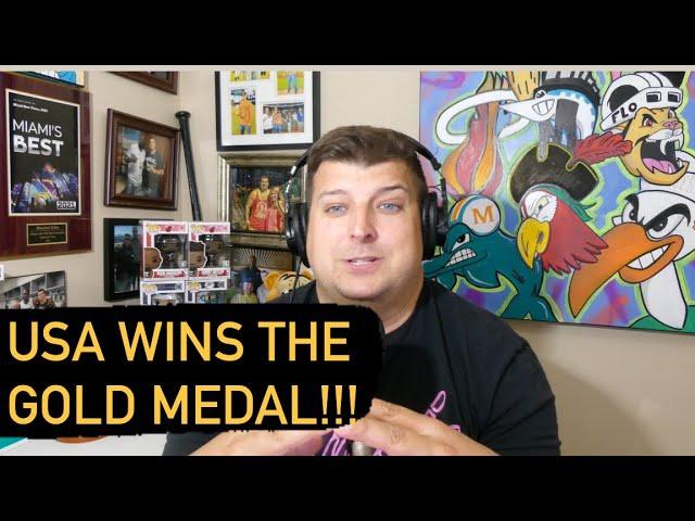 USA Beats France For The Gold Medal! | Miami Heat Coming Home With A Lot Of Olympics Hardware