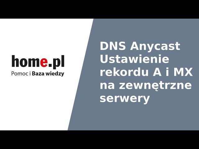 DNS Anycast for free - Increase domain security