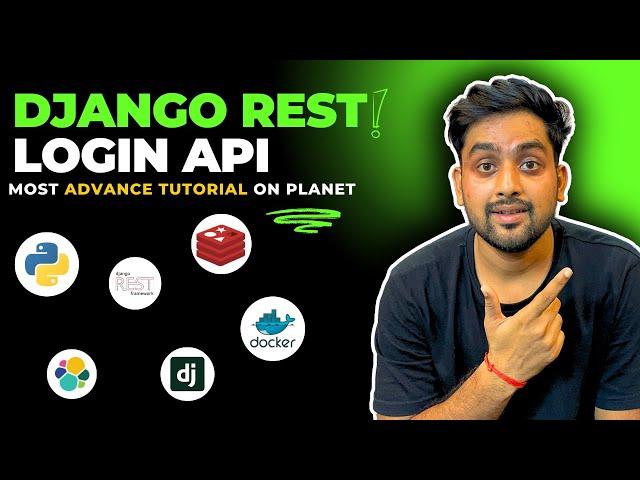 How to create login api in Django rest framework | Token Authentication