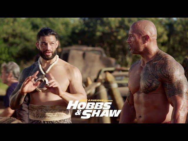 Fast & Furious Presents: Hobbs & Shaw - Dwayne & Roman Reigns as Usos