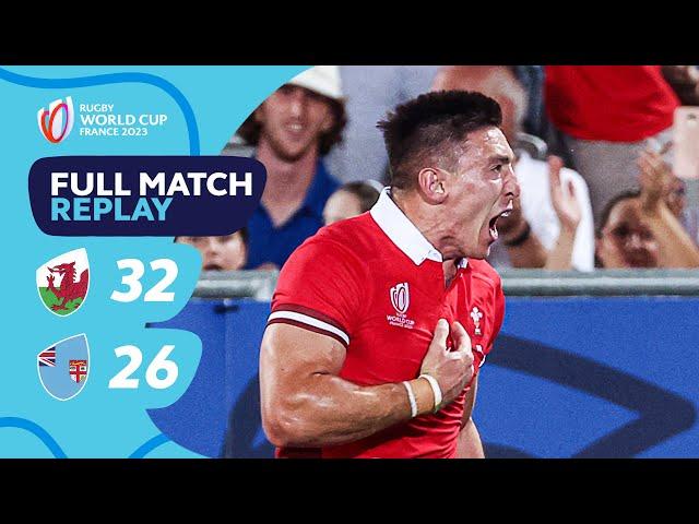 Wales hold on for a big win! | Wales vs Fiji - Pool C | Rugby World Cup 2023 Full Match Replay