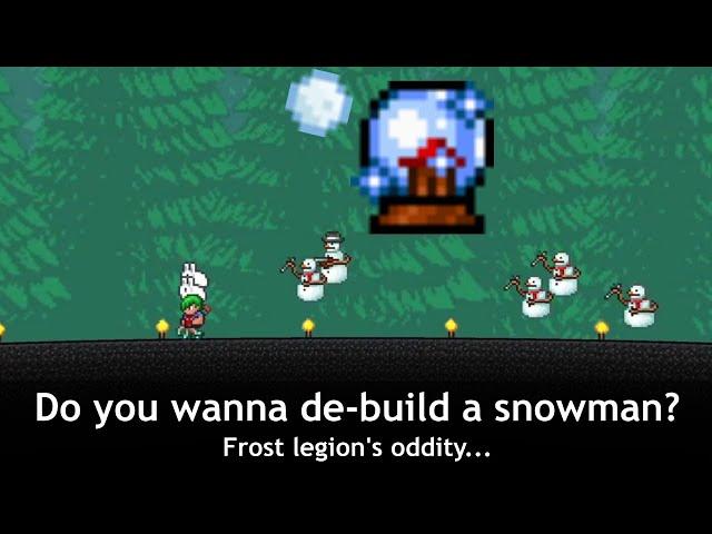 Terraria Frost Legion ─ Don't build a snowman because of this...