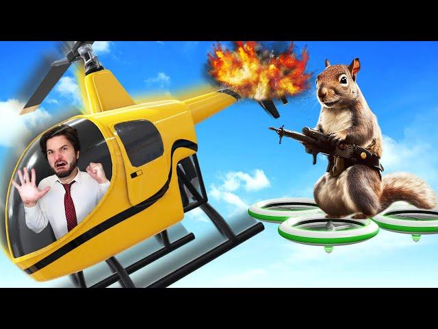 COMO UM SIMPLES ESQUILO CONSEGUIU DERRUBAR UM HELICÓPTERO??? - Squirrel with a Gun (FINAL)