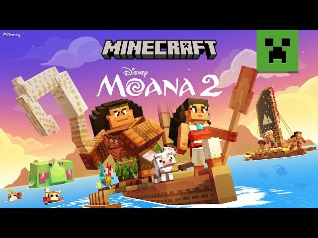 Minecraft x Moana 2 DLC