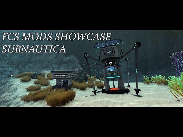 Showing off the FCS family of mods! - Subnautica