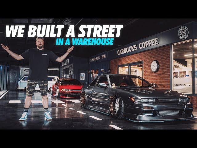 Others build dream garages, we built our own street...