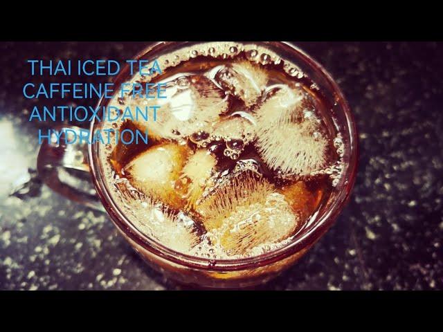 Easy Thai iced Tea with Tea Bag/#homemade #tea #healthbenefits #digestion #drink #juice #thailand