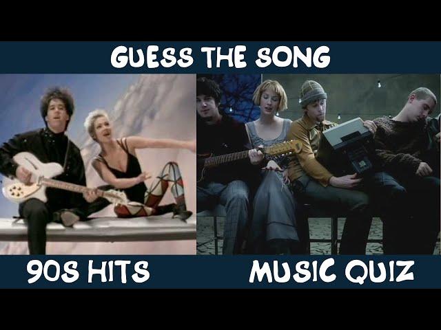 Угадай зарубежные хиты 90х | GUESS THE SONG | 90s MUSIC QUIZ