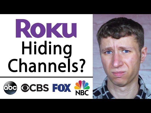 Are Roku TVs Hiding Local Channels from an Antenna?